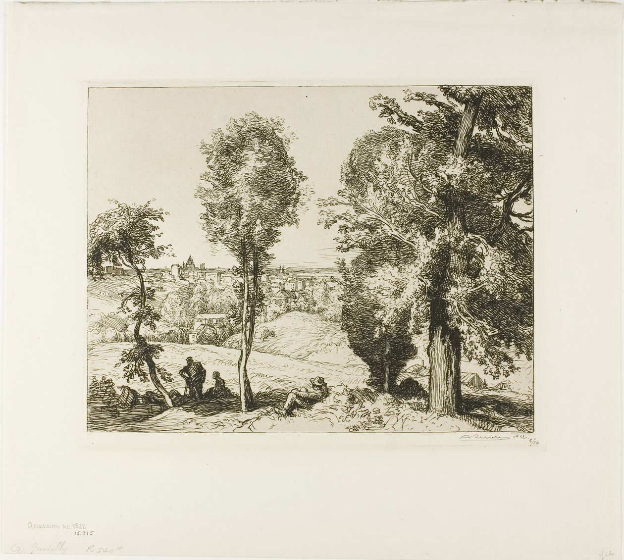 Gentillybe alkotó: Louis Auguste Lepère