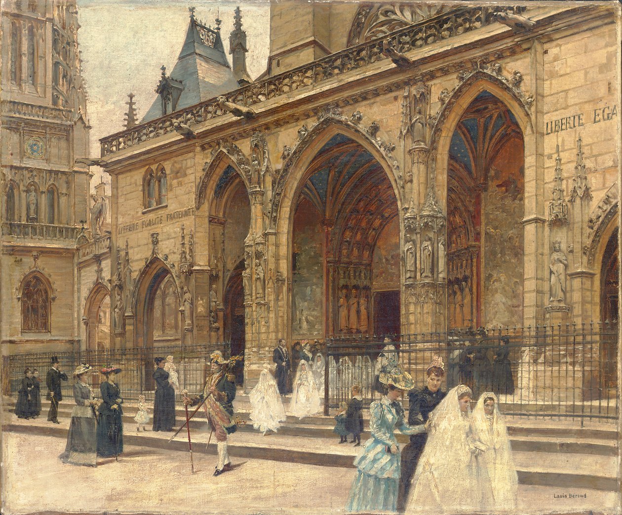 Elsőáldozó alkotó: Louis Beroud