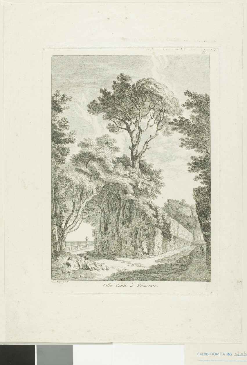 Conti városa Frascatiban alkotó: Louis Chaix