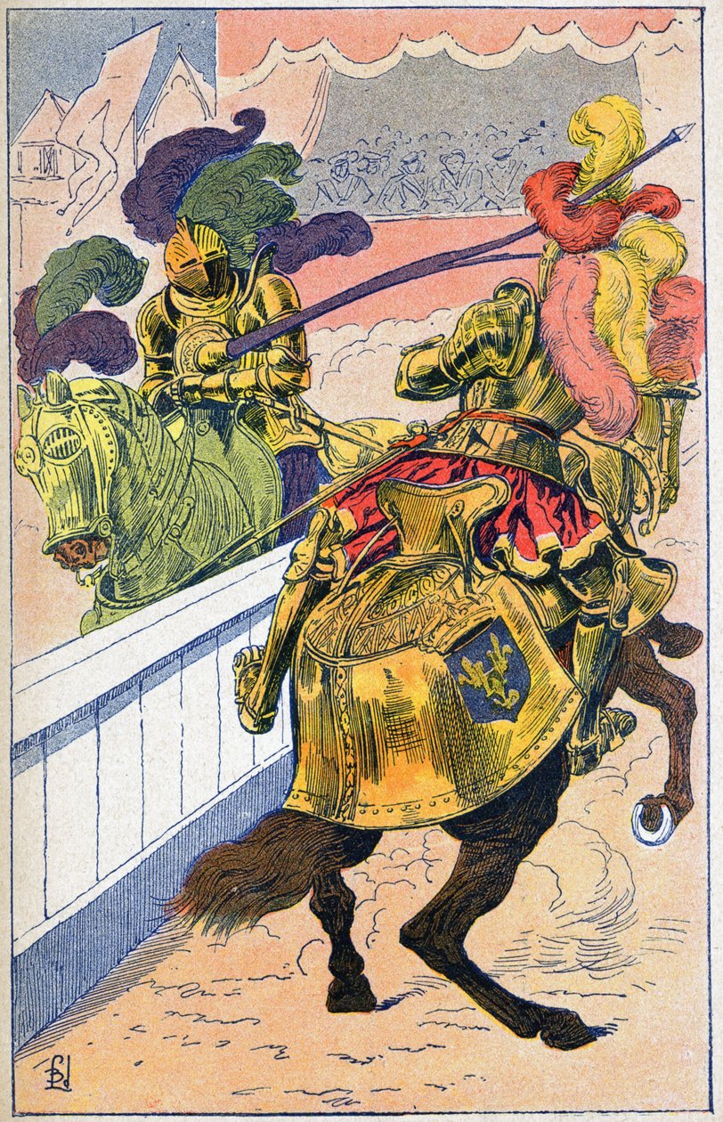 Henrik halála II alkotó: Louis Charles Bombled
