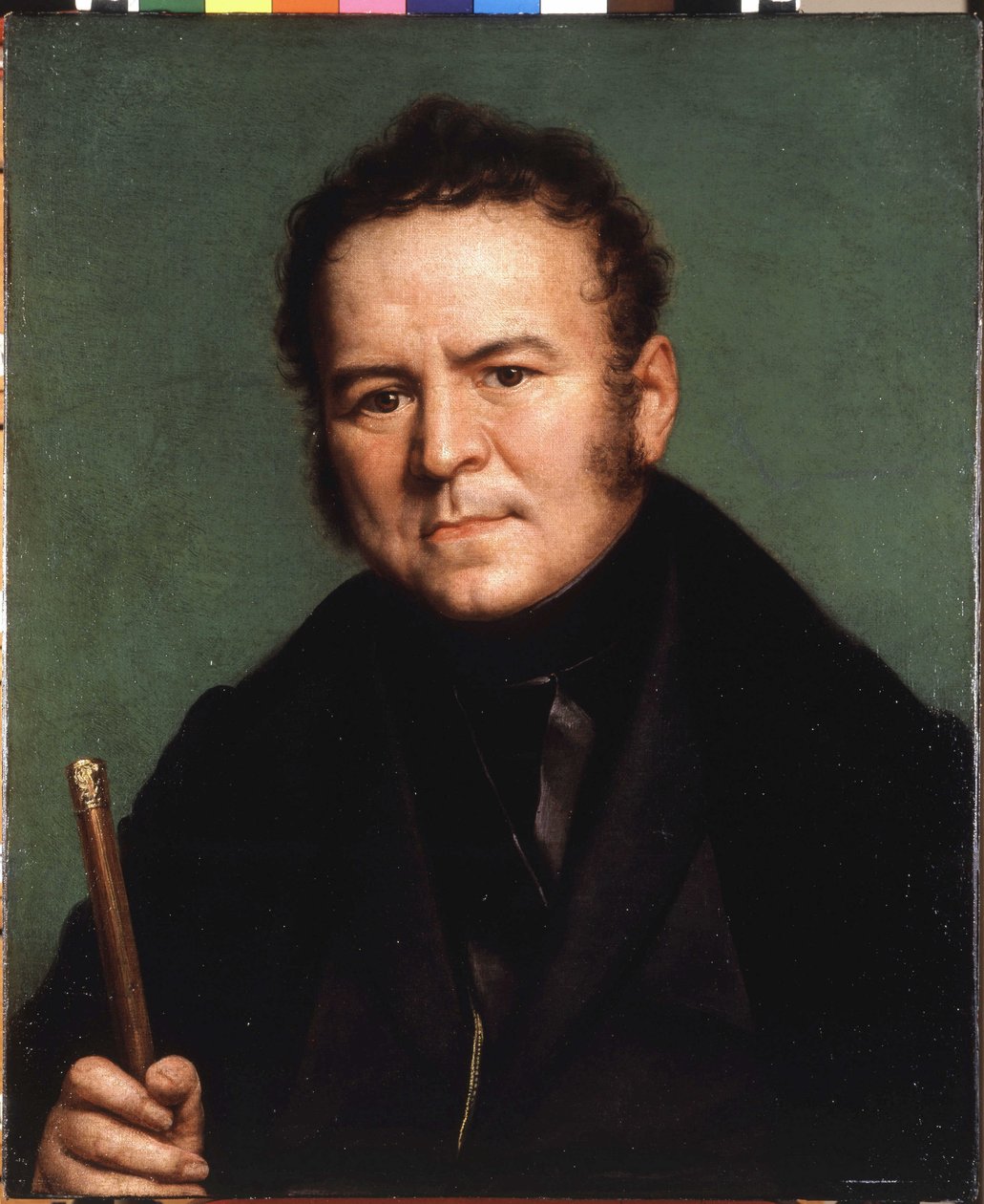 Stendhal (Henry Beyle) portréja (Grenoble). alkotó: Louis Ducis