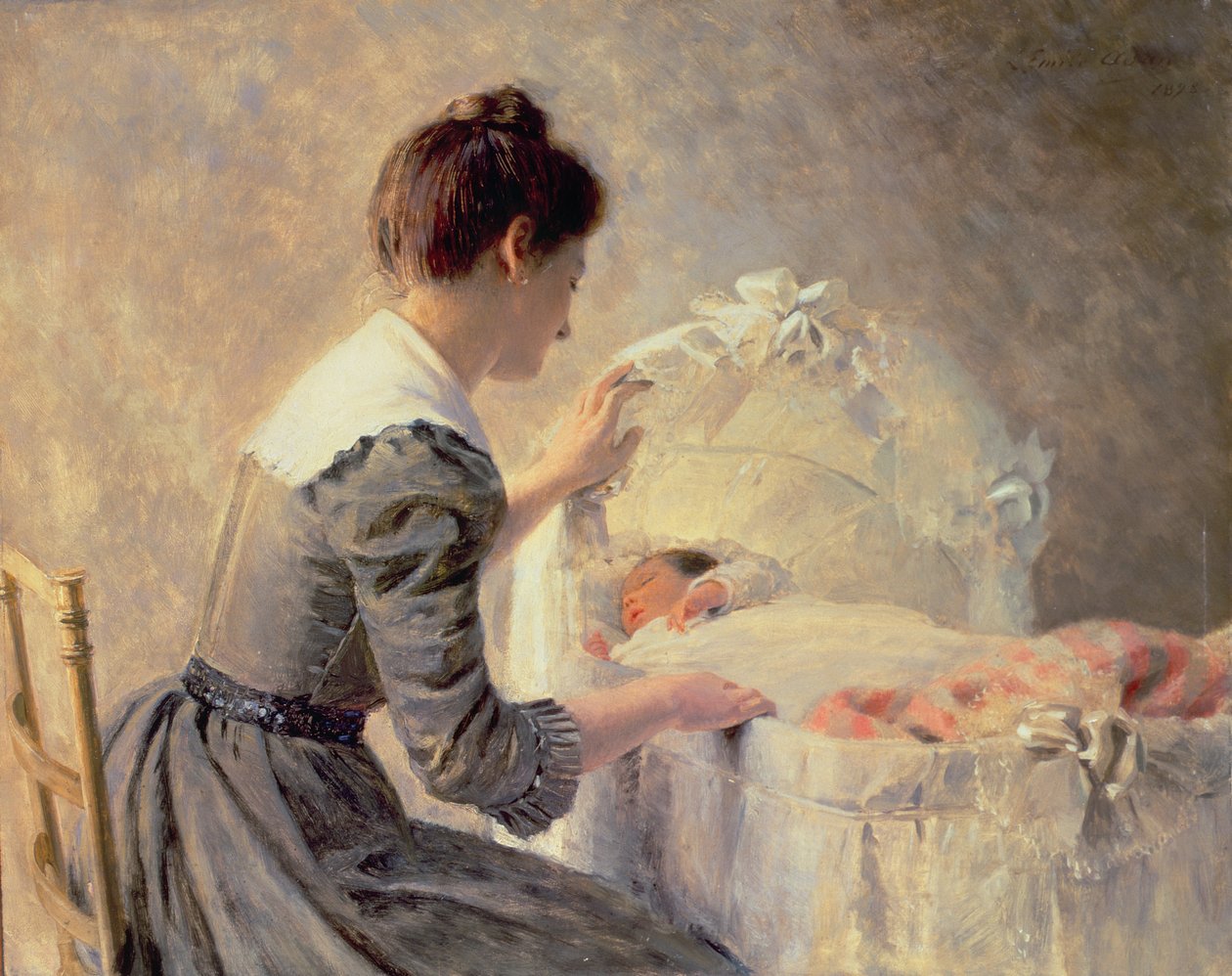 Anyaság, 1898 alkotó: Louis Emile Adan
