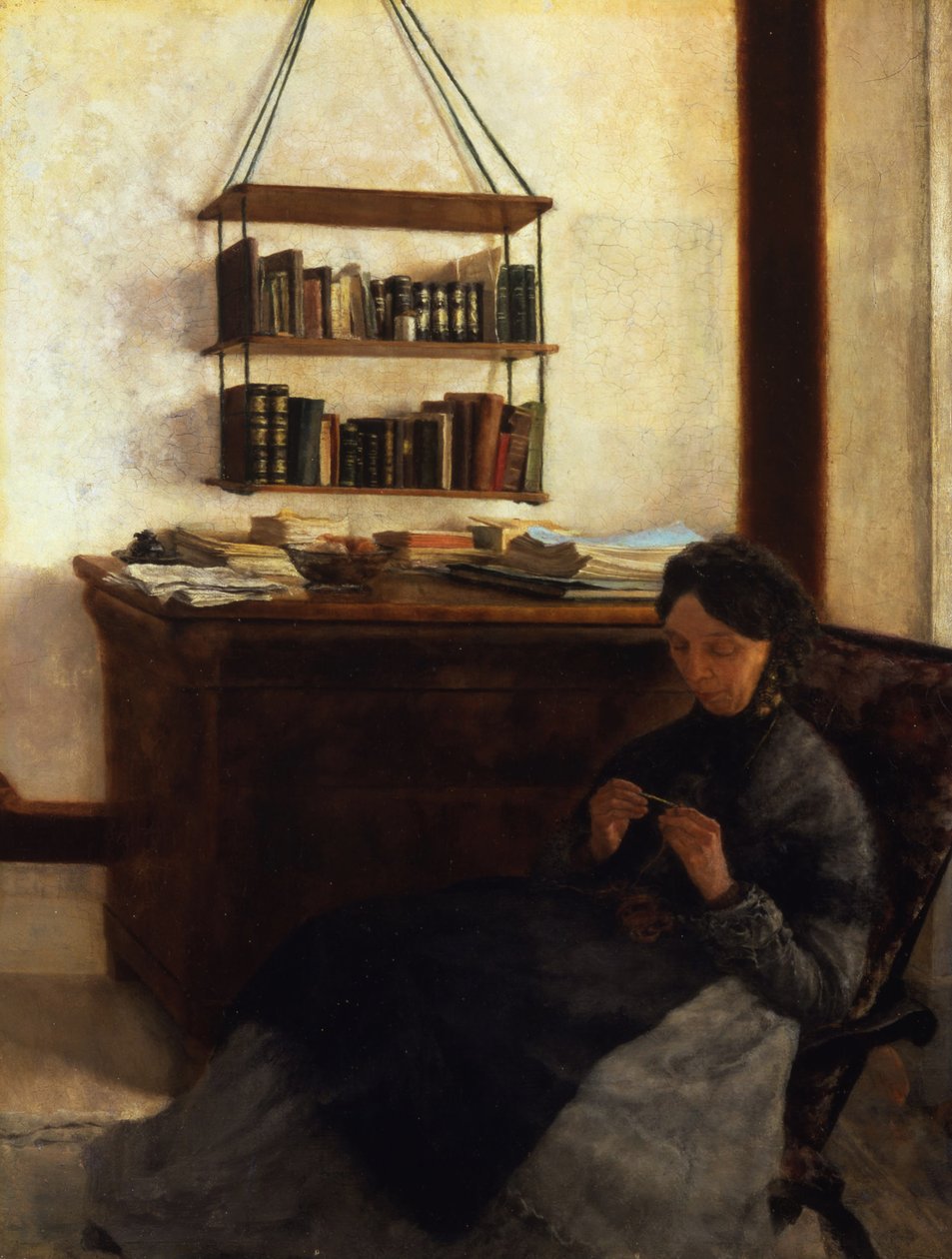 A művészek anyja, 1877 alkotó: Louis Eysen