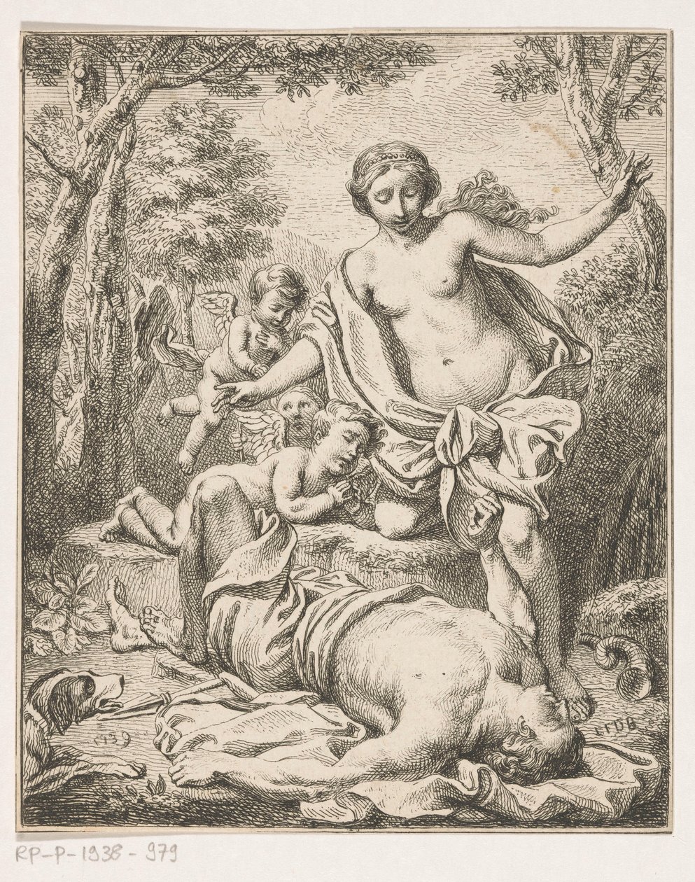 Vénusz és Adonisz alkotó: Louis Fabritius Dubourg