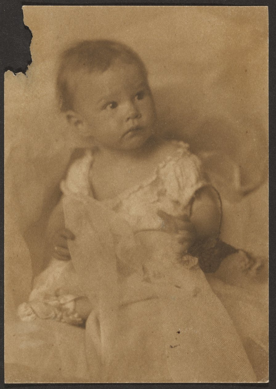 [Baby with Tulle] alkotó: Louis Fleckenstein