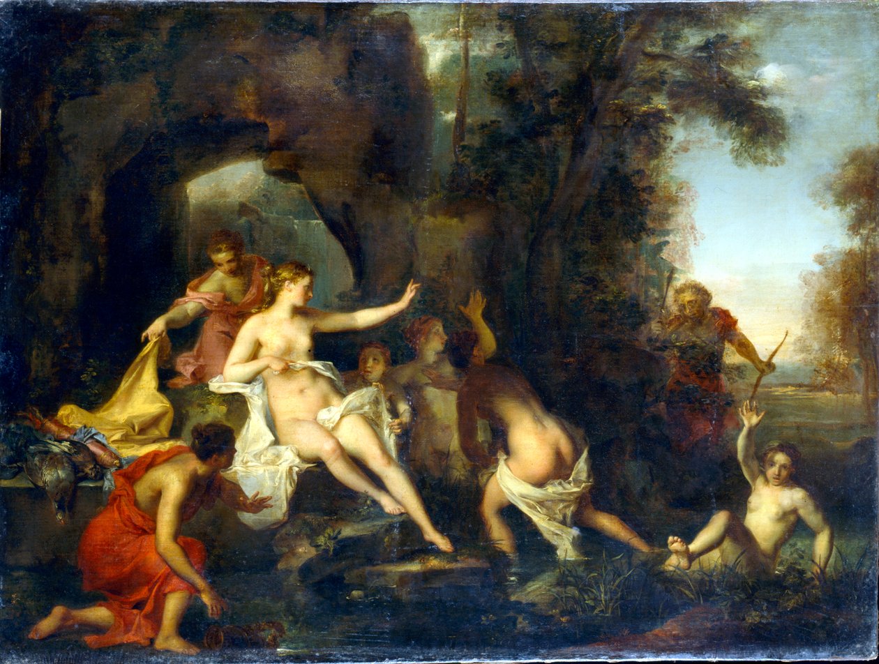 „Diana és Actaeon”, 1732 alkotó: Louis Galloche