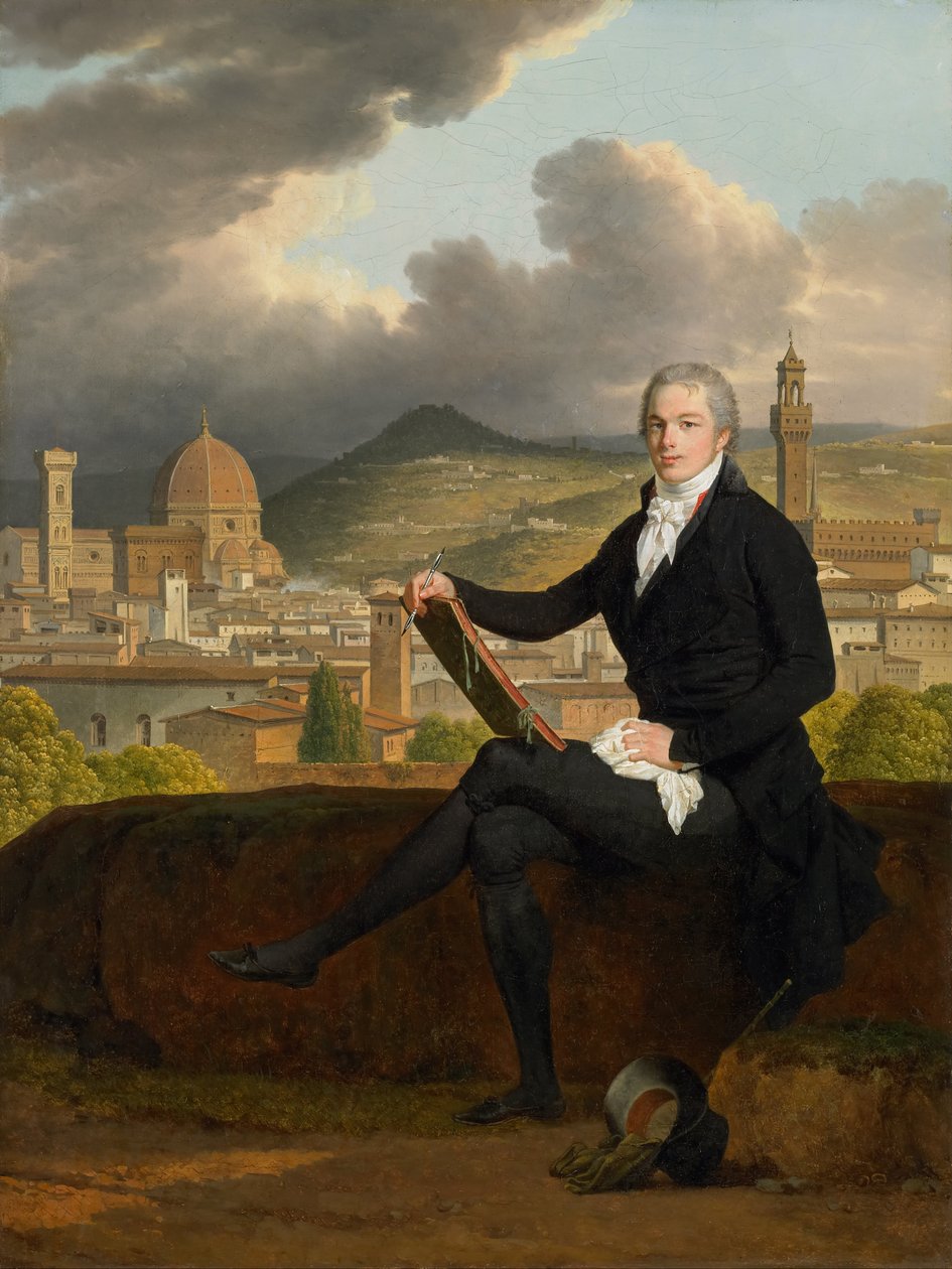 Dr. Thomas Penrose (1769-1851) portréja alkotó: Louis Gauffier