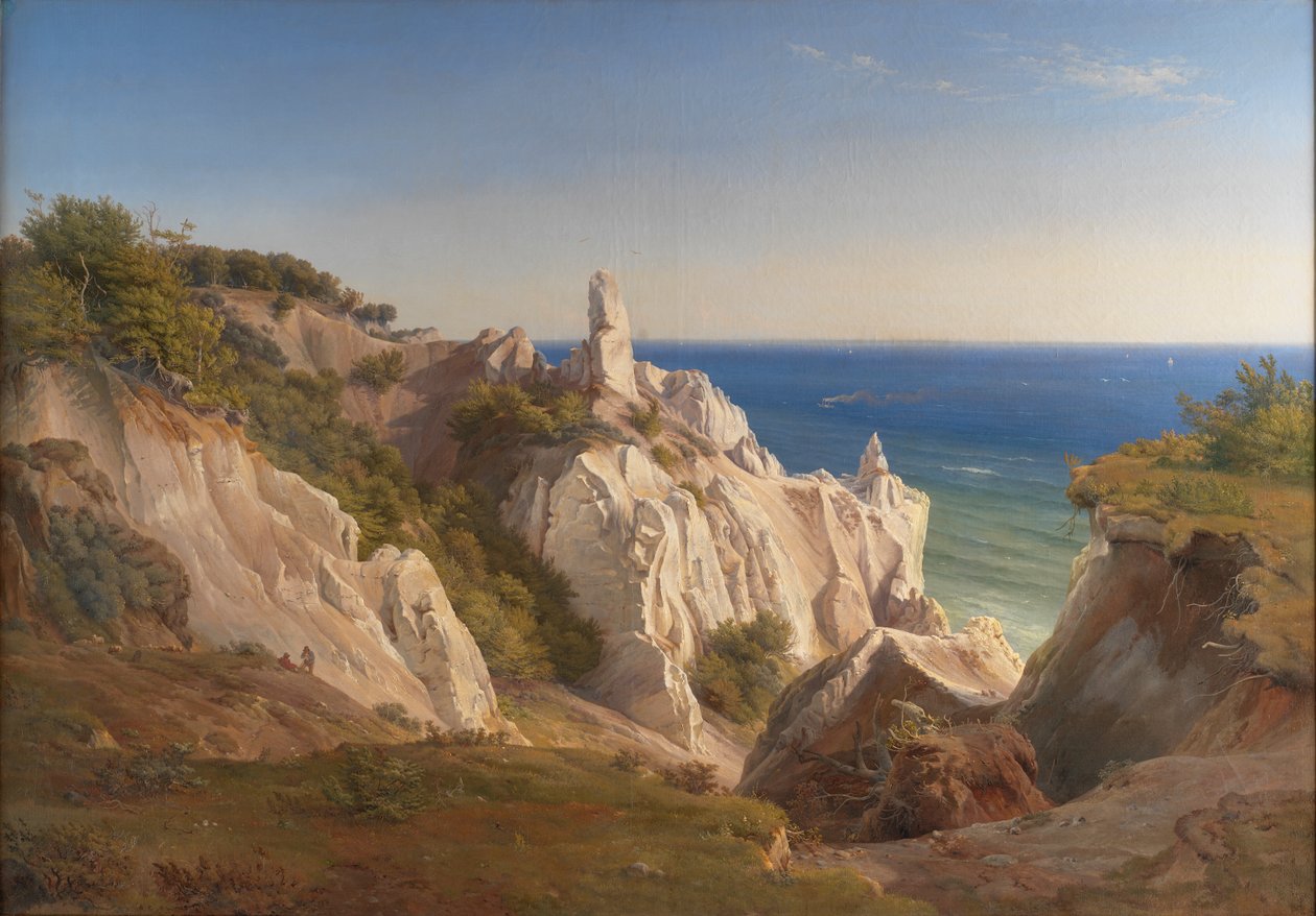 A Mon-sziget sziklái alkotó: Louis Gurlitt