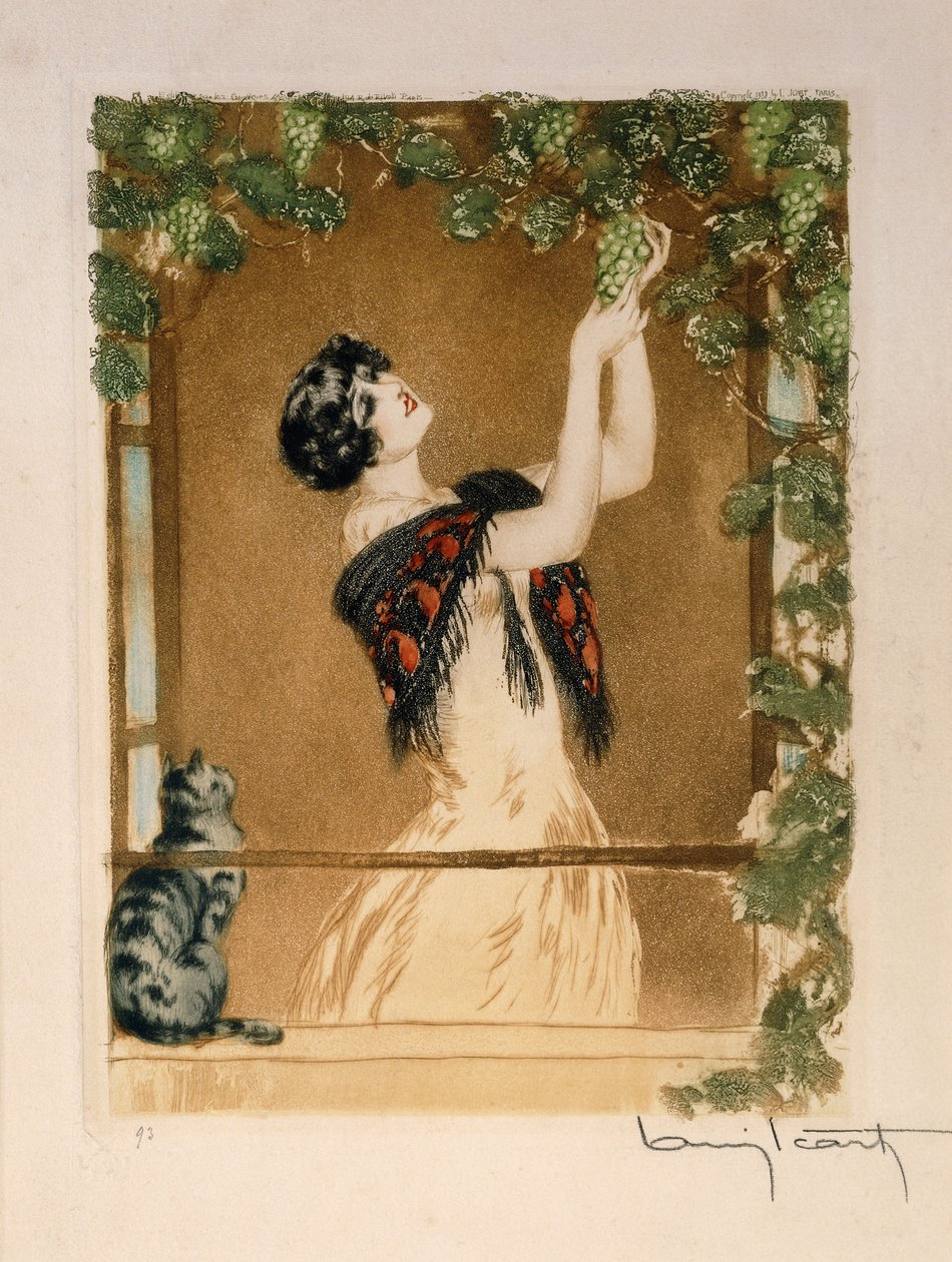 Ősz alkotó: Louis Icart
