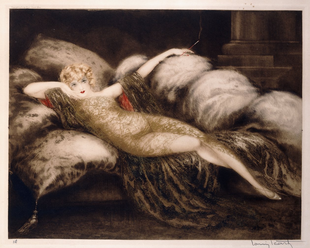 Aranyfátyol alkotó: Louis Icart