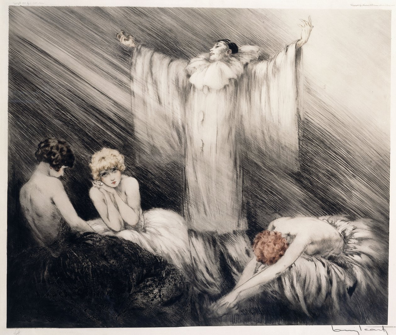 Versekhez alkotó: Louis Icart