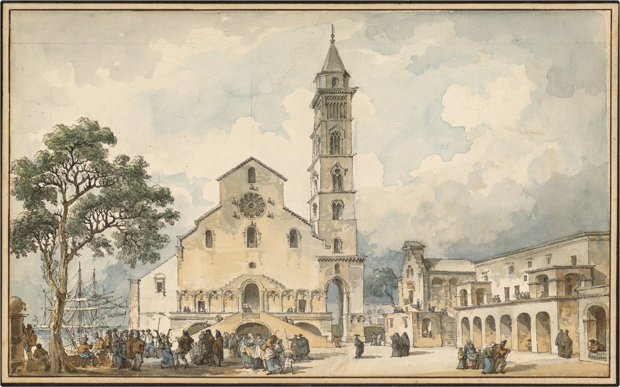 A trani katedrális alkotó: Louis Jean Desprez