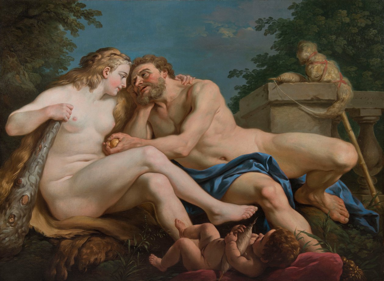 Herkules és Omphale alkotó: Louis Jean François Lagrenée