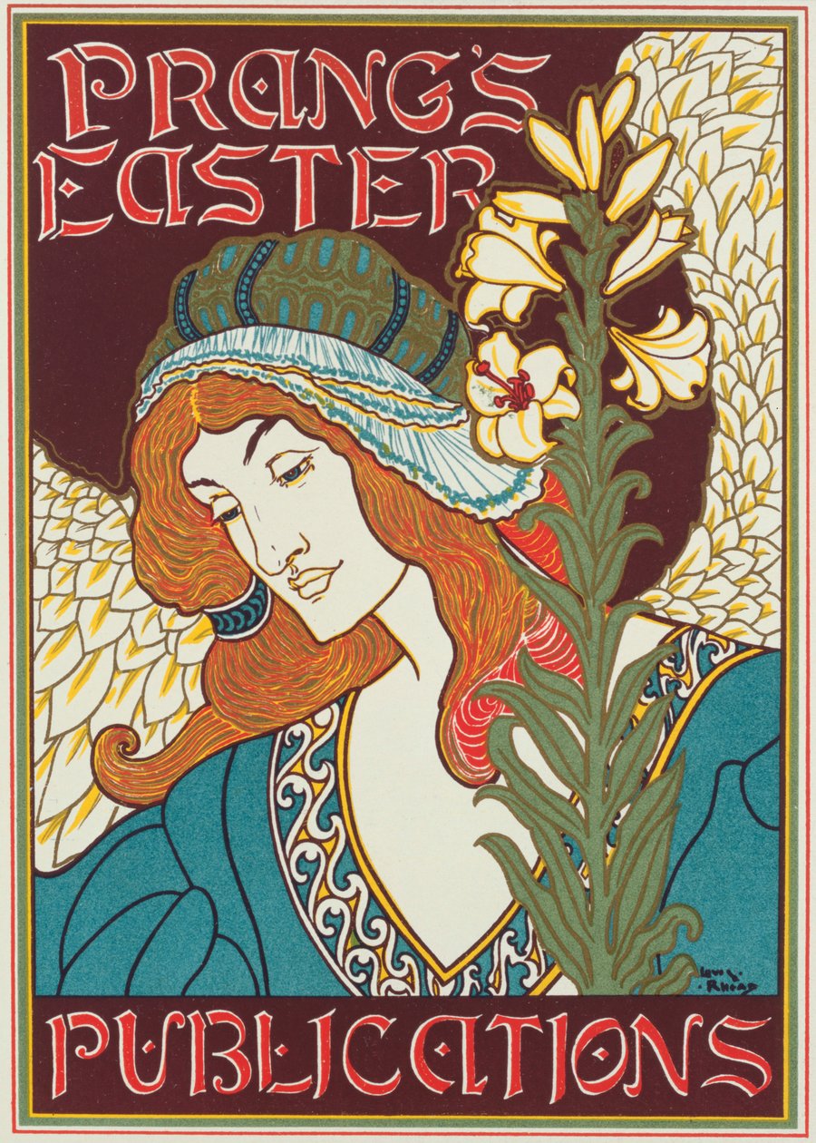 Prang húsvéti kiadványai alkotó: Louis John Rhead