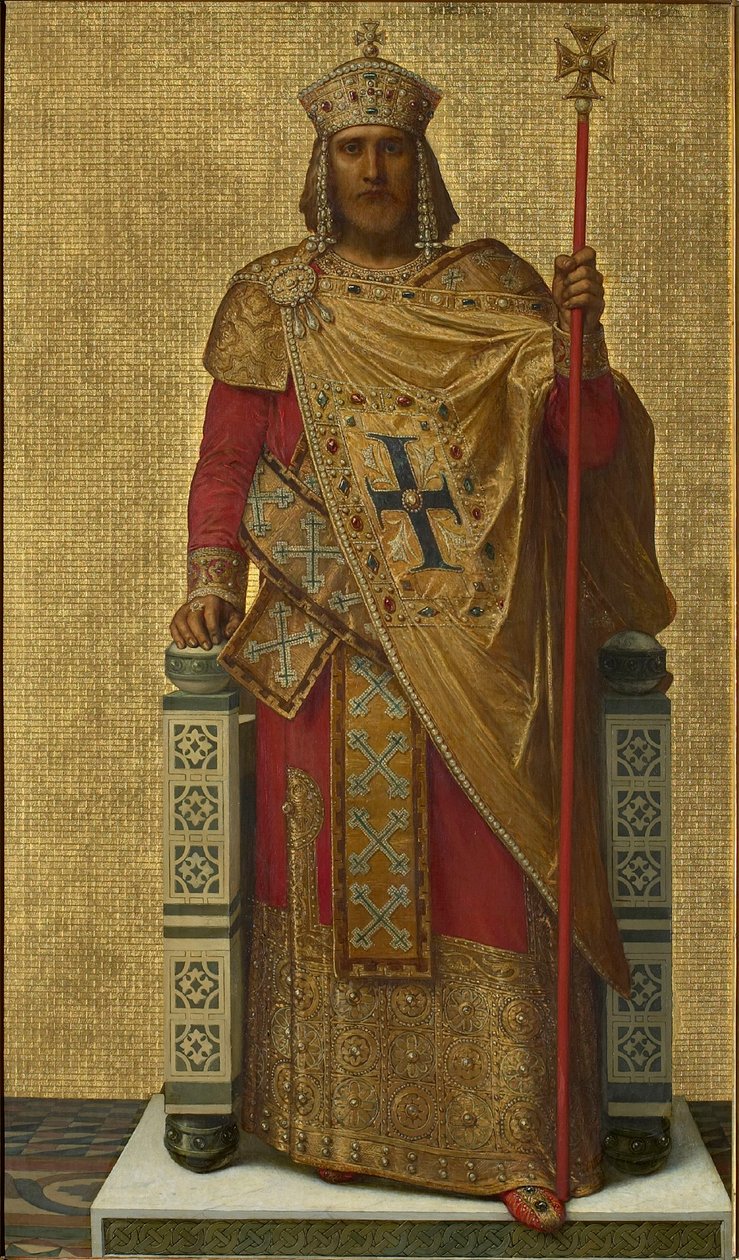 I. Balduin Konstantinápolyból, 1872-1877. alkotó: Louis Joseph Gallait