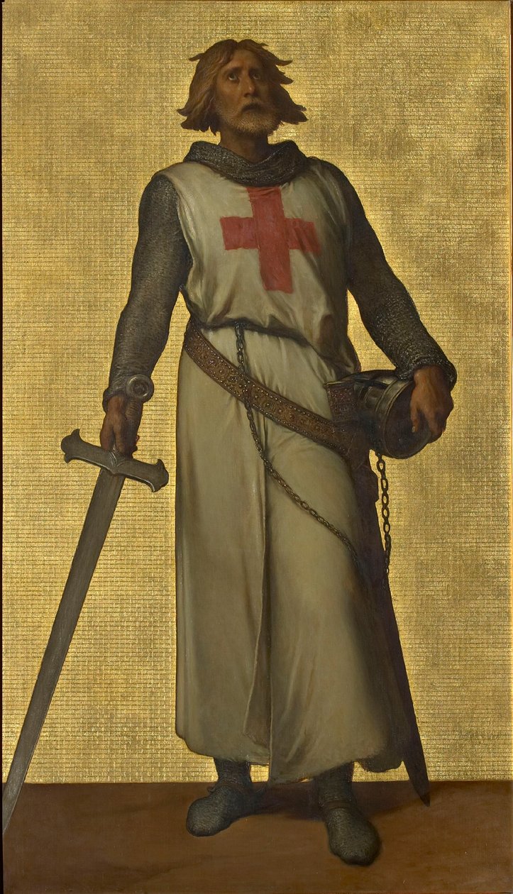 Godfrey of Bouillon, 1872-1877. alkotó: Louis Joseph Gallait