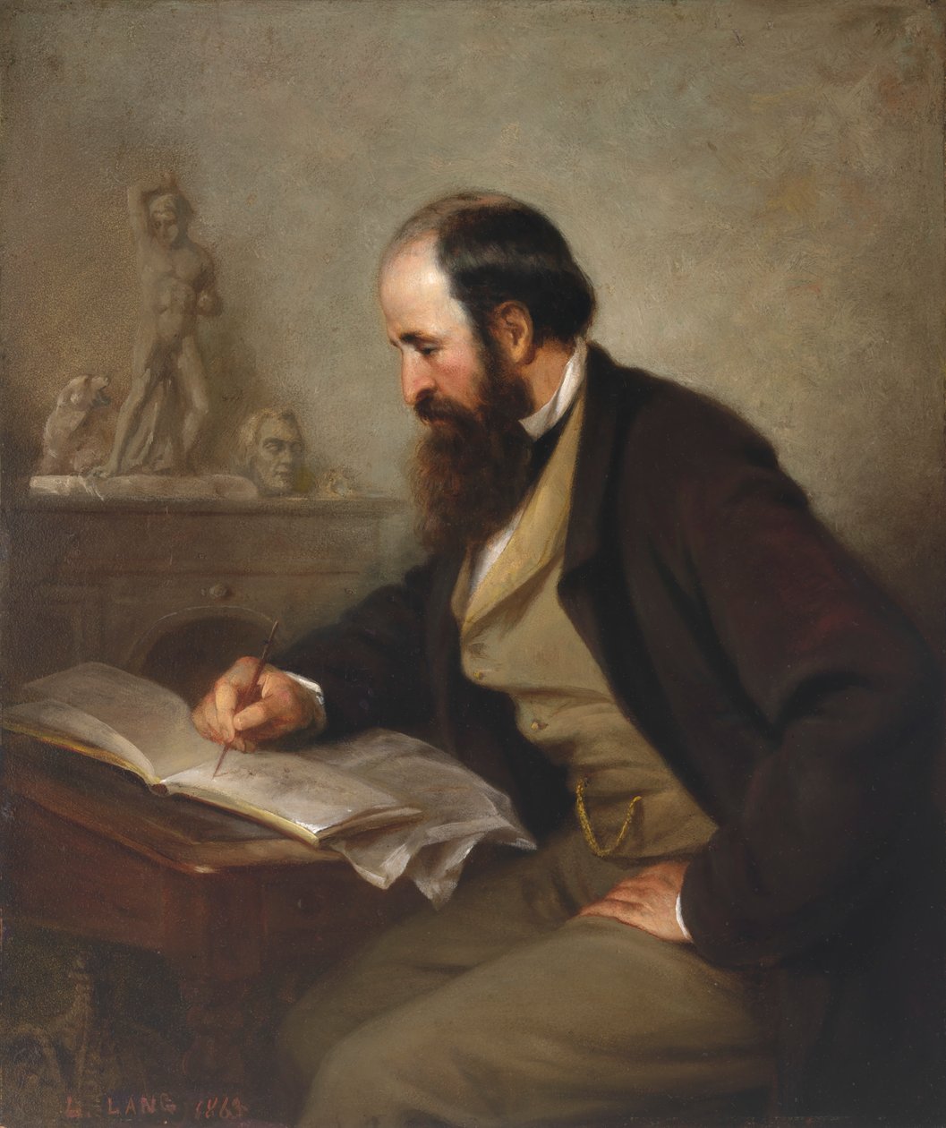 Henry Kirke Brown, 1863. alkotó: Louis Lang