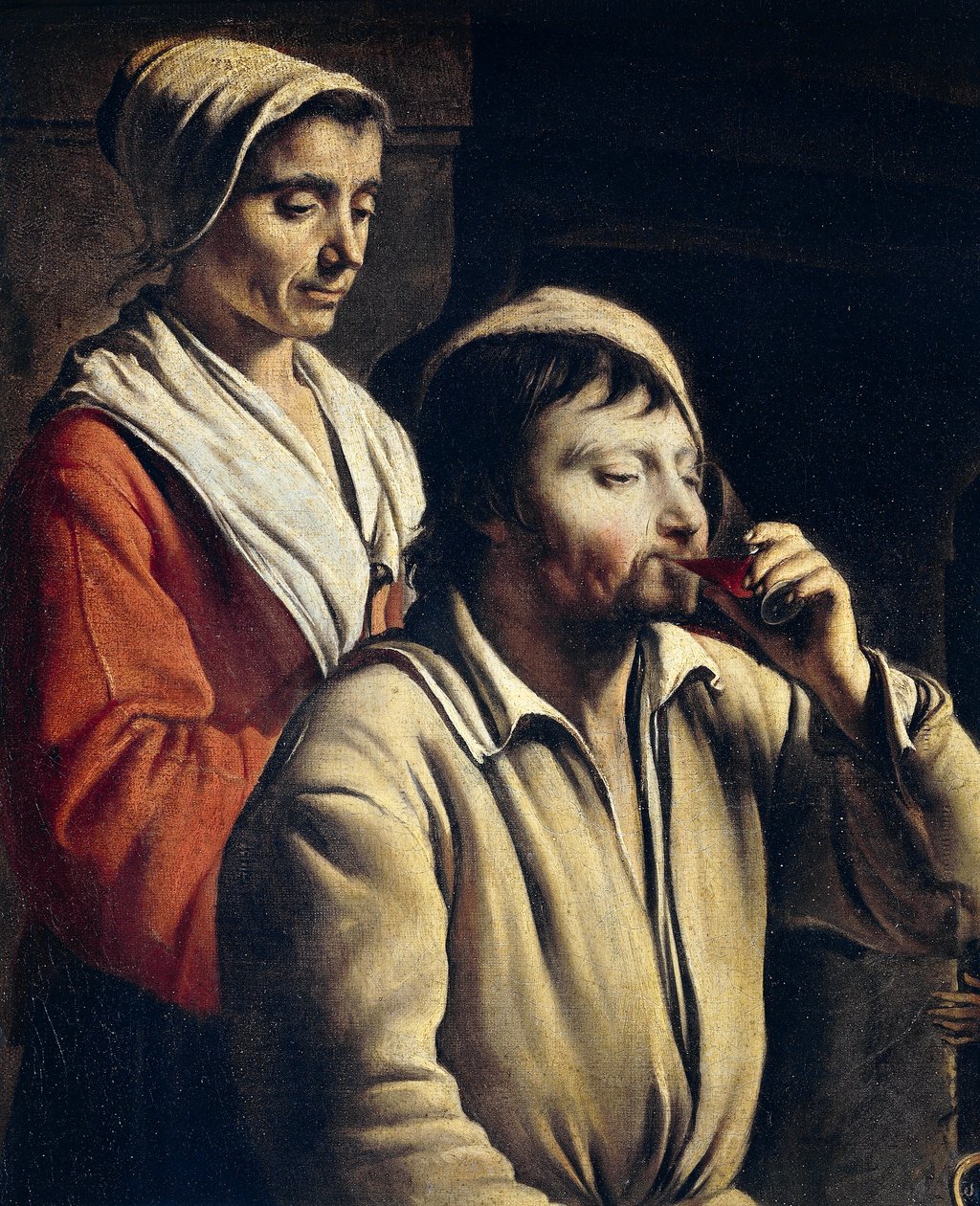 Paraszti étkezés alkotó: Louis le Nain