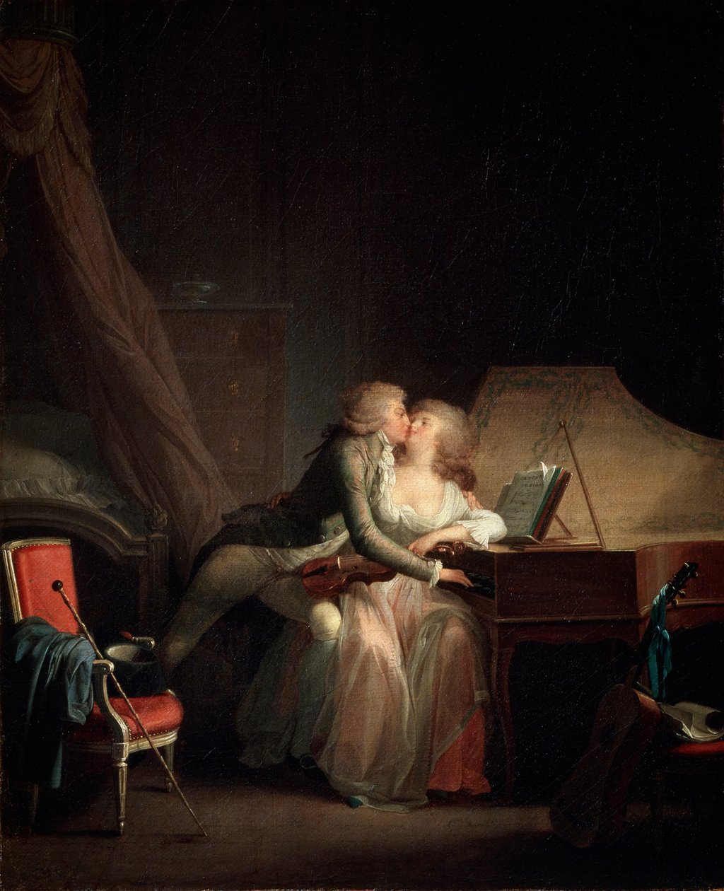 Előjáték, 1786. alkotó: Louis Leopold Boilly