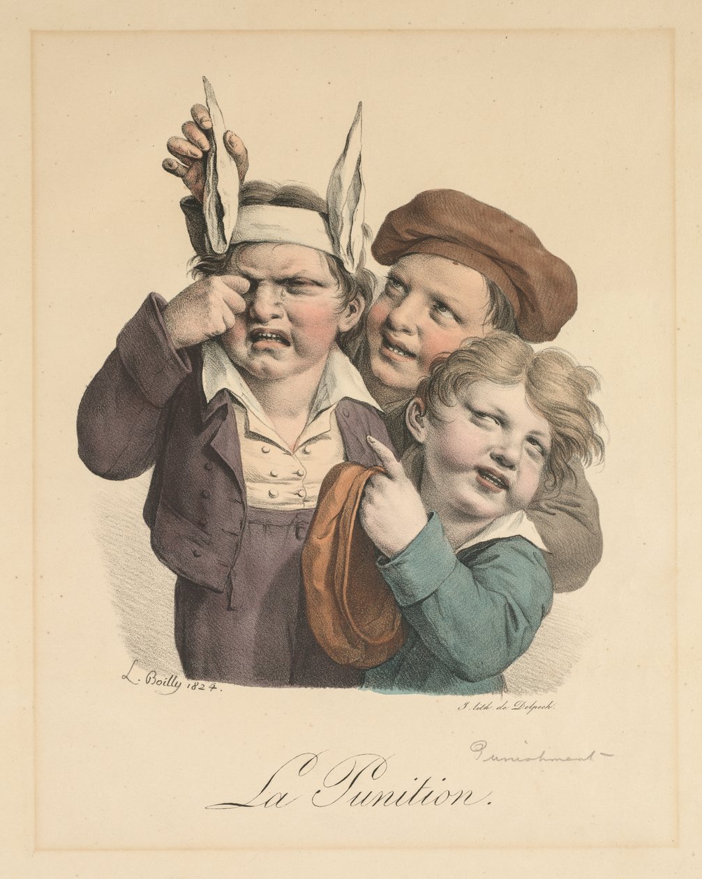 Büntetés alkotó: Louis Leopold Boilly