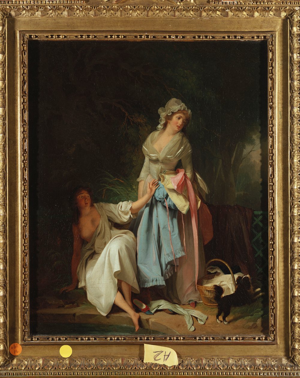 Meglepett a fürdőző alkotó: Louis Leopold Boilly