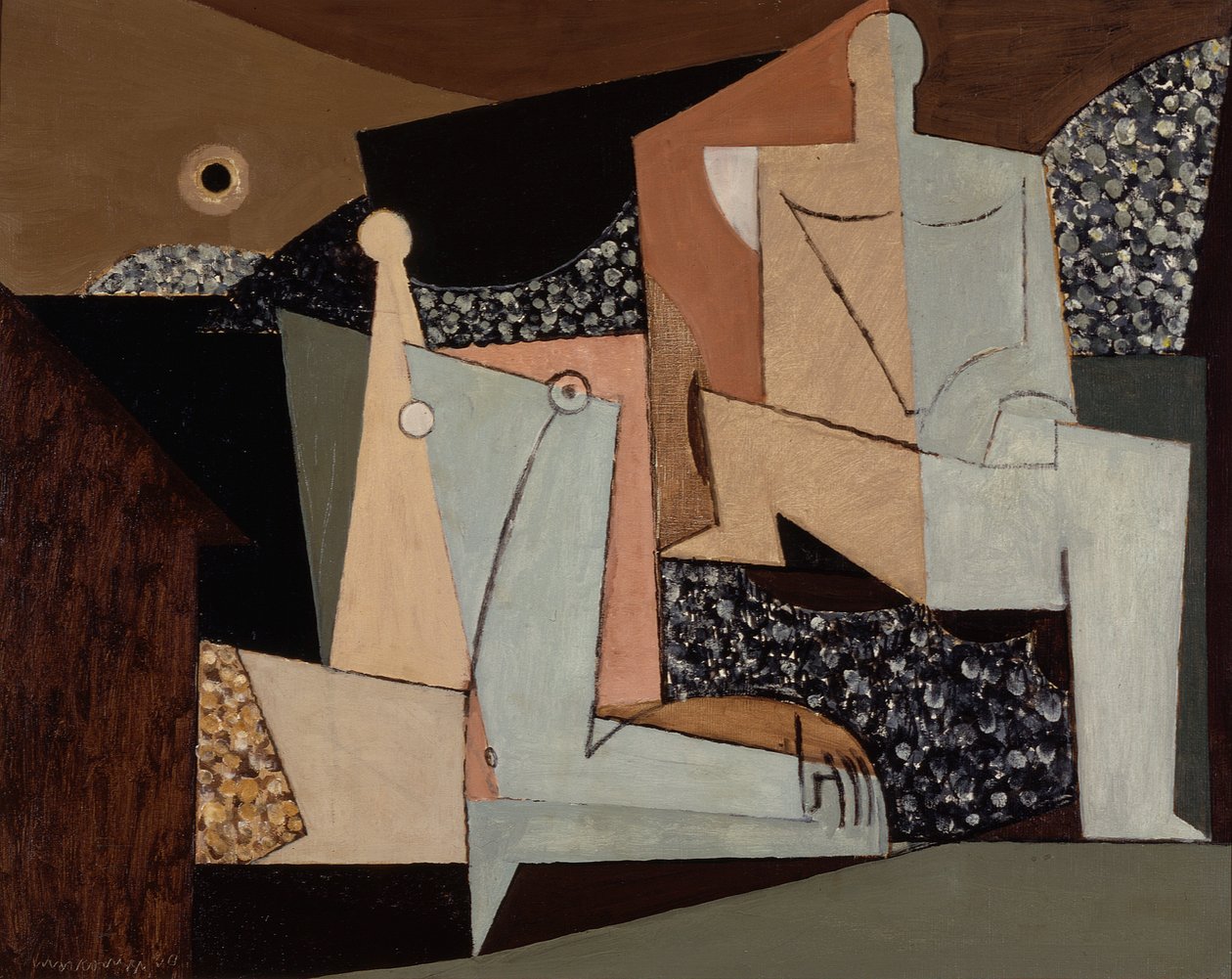 Figurák a tengerparton alkotó: Louis Marcoussis
