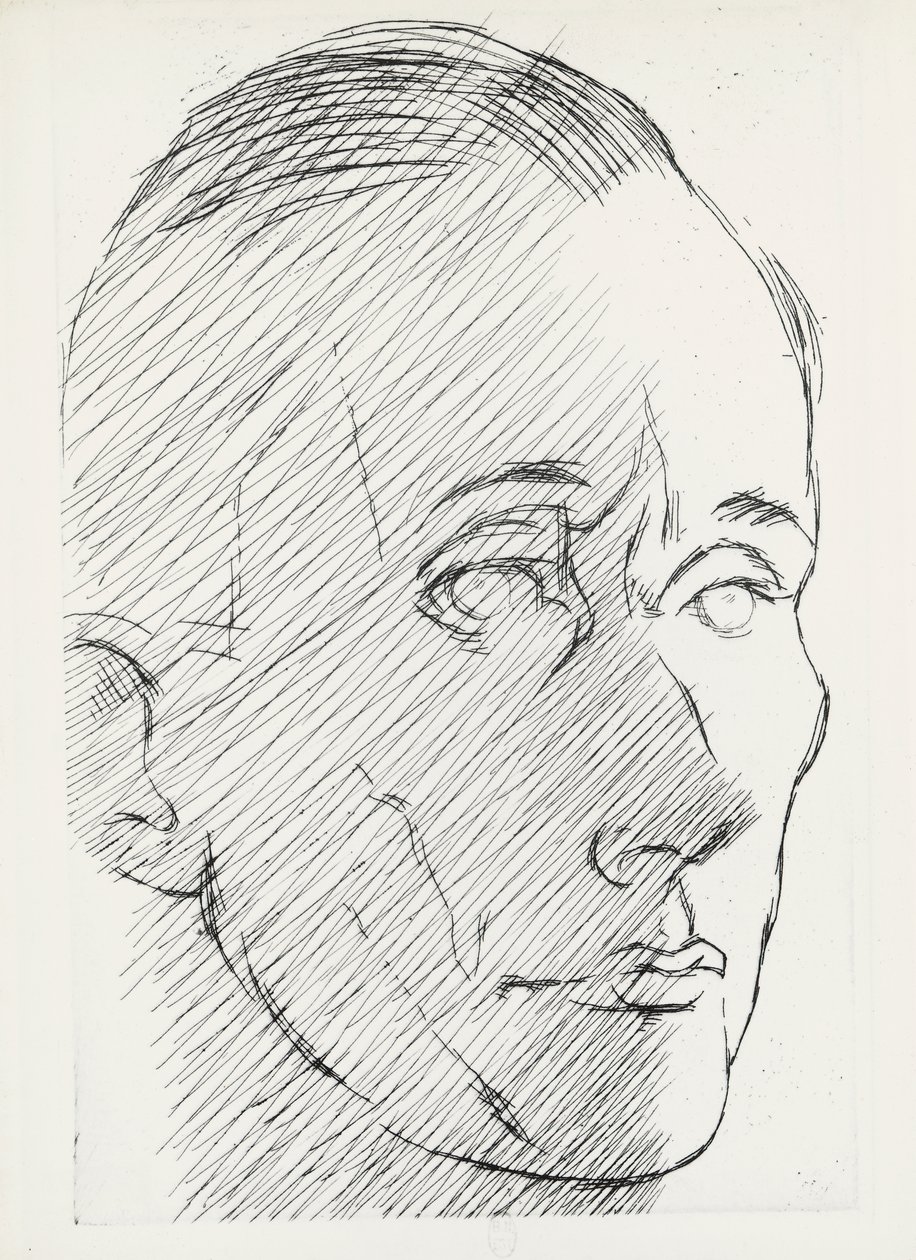 Marc Chadourne portréja (Brive alkotó: Louis Marcoussis