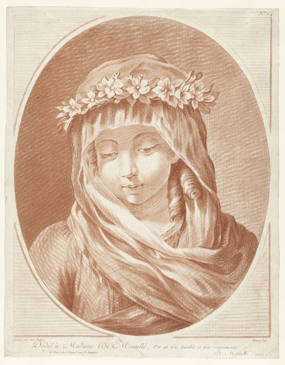 Papok papnő fejét alkotó: Louis Marin Bonnet