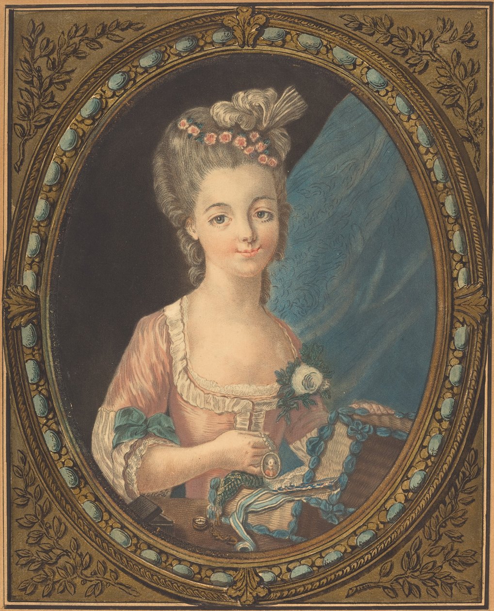 A házasság jelene, 1770-es évek. alkotó: Louis Marin Bonnet