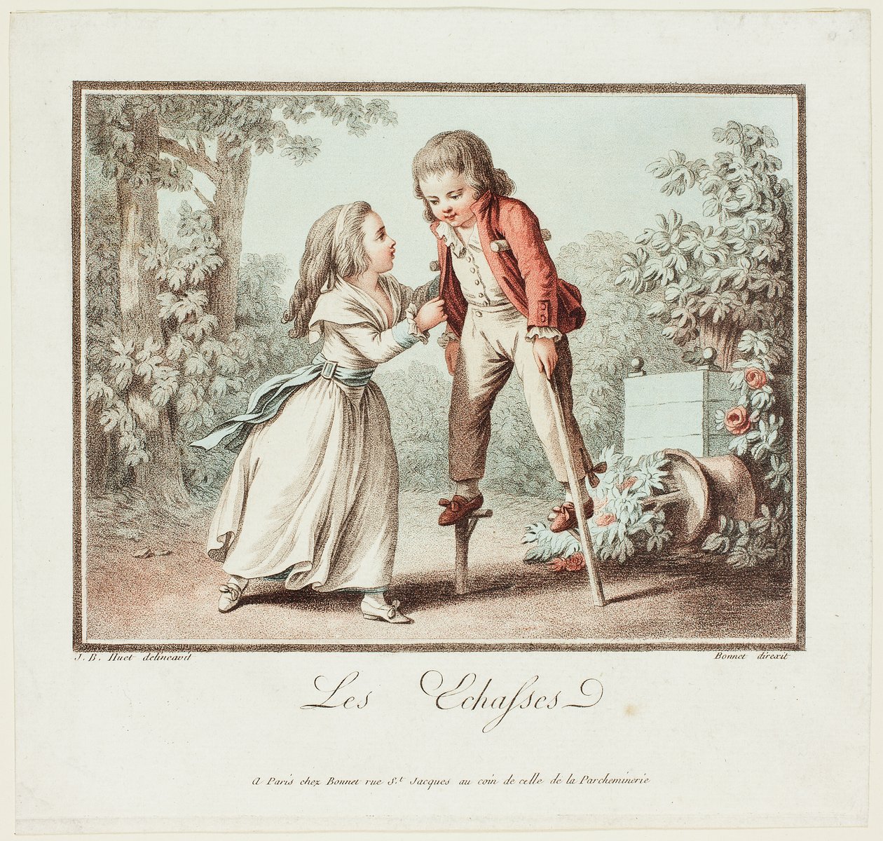 A gólyalábak alkotó: Louis Marin Bonnet