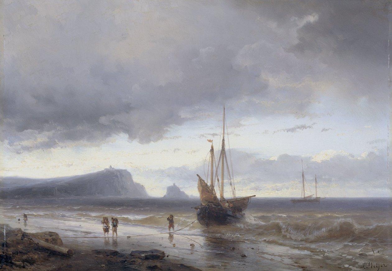 A part mentén alkotó: Louis Meijer