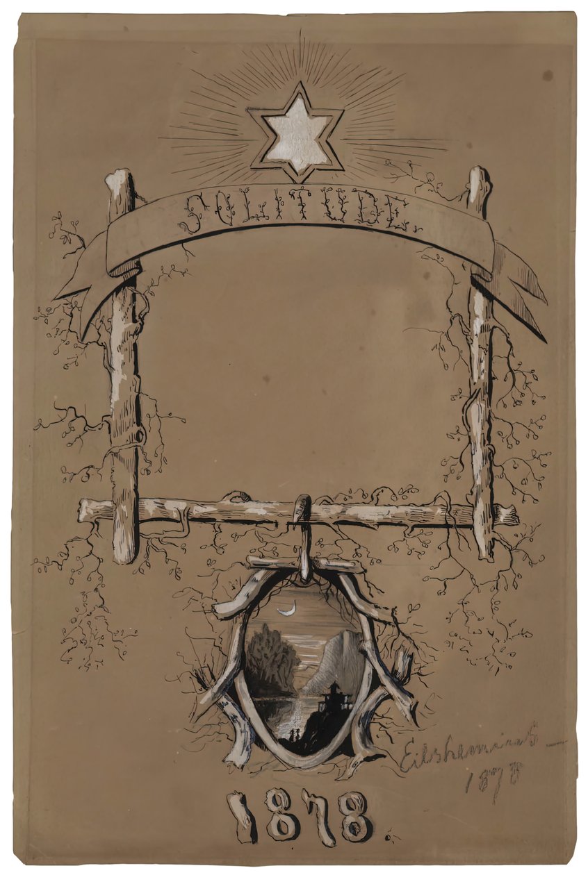 Magány, 1878. alkotó: Louis Michel Eilshemius