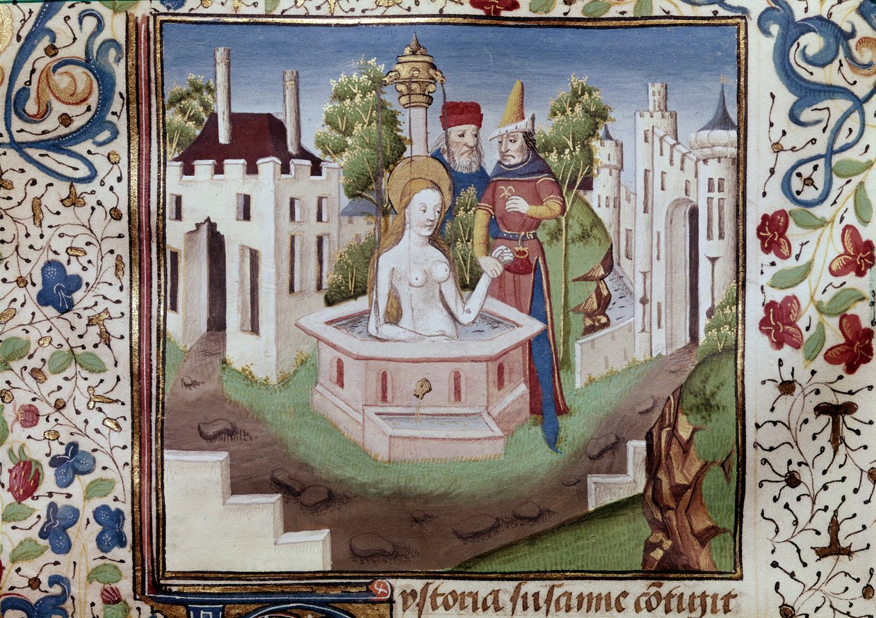 Susanna Fürdő alkotó: Louis Raquier