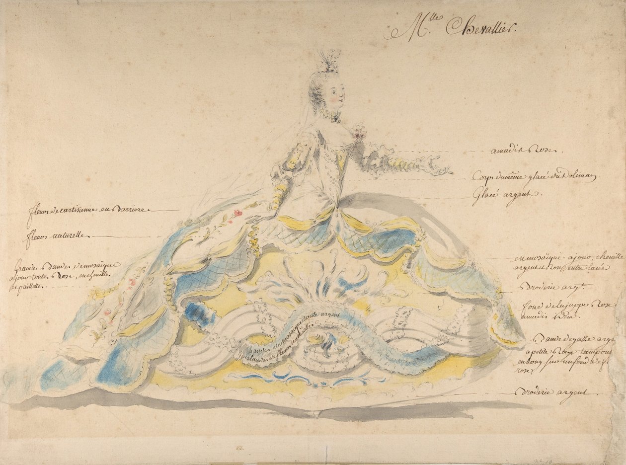 Miss Marie-Jeanne Fesch Chevallier, . alkotó: Louis Rene Boquet