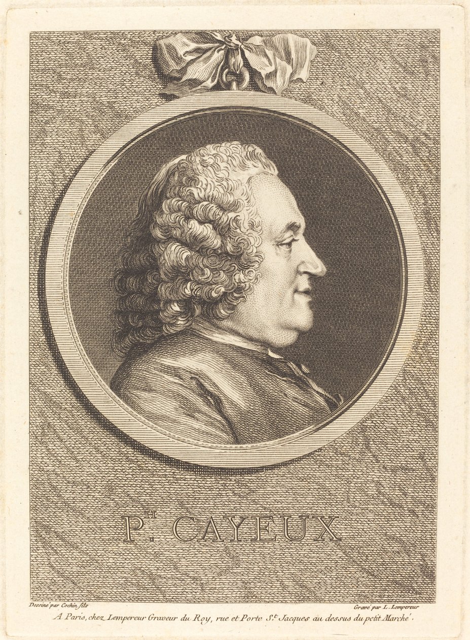 Philippe Cayeux alkotó: Louis Simon Lempereur after Charles Nicolas Cochin II
