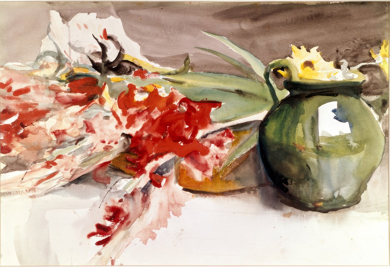 Gladiolusz csokor alkotó: Louis Soutter