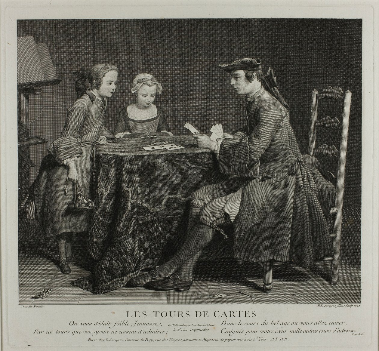 A Kártyavár alkotó: Louis Surugue