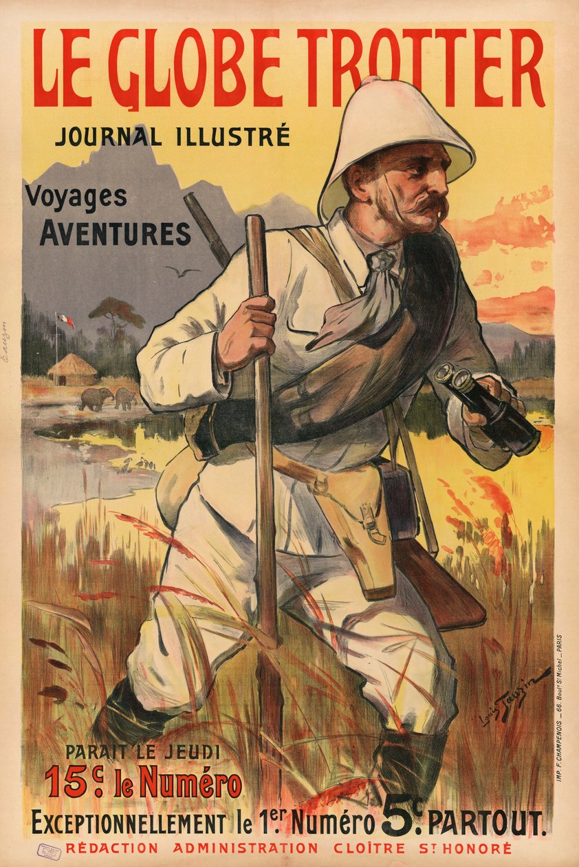 The Globe Trotter, 1900-as évek. alkotó: Louis Tauzin