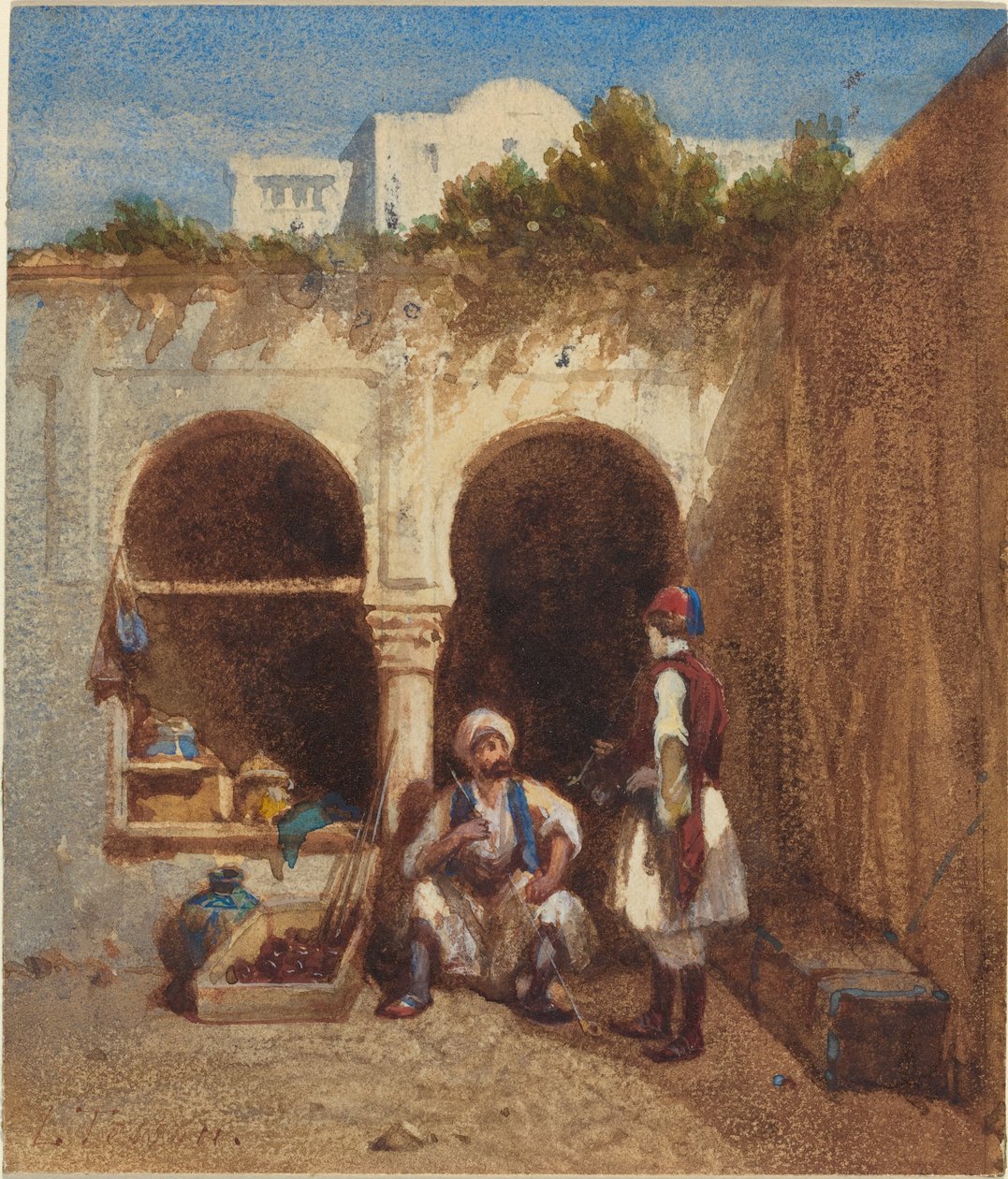 Arab piac alkotó: Louis Tesson