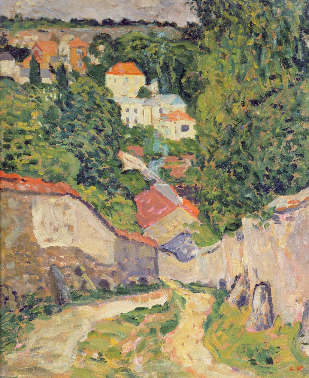 A sütőben alkotó: Louis Valtat