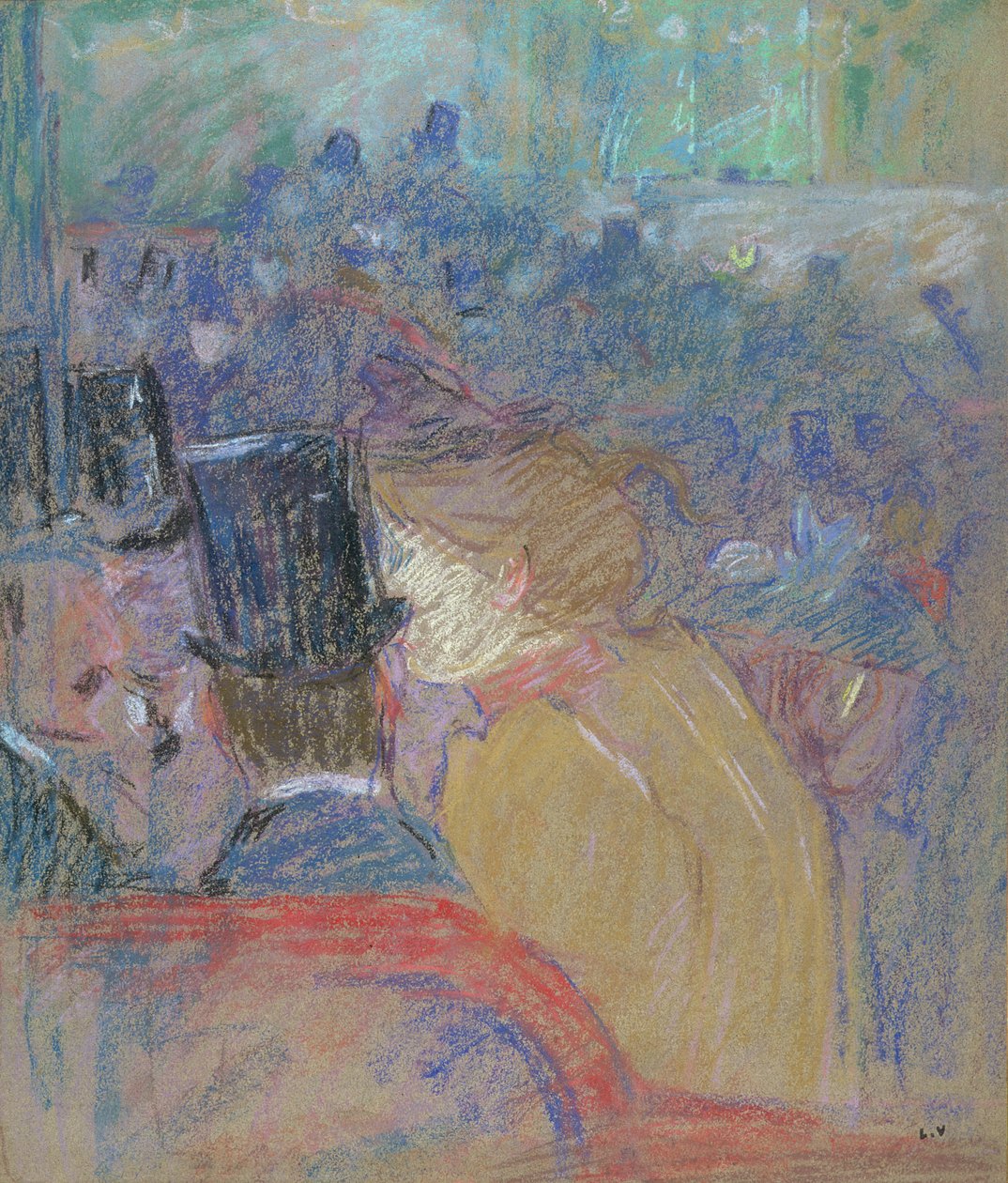 A színházban alkotó: Louis Valtat