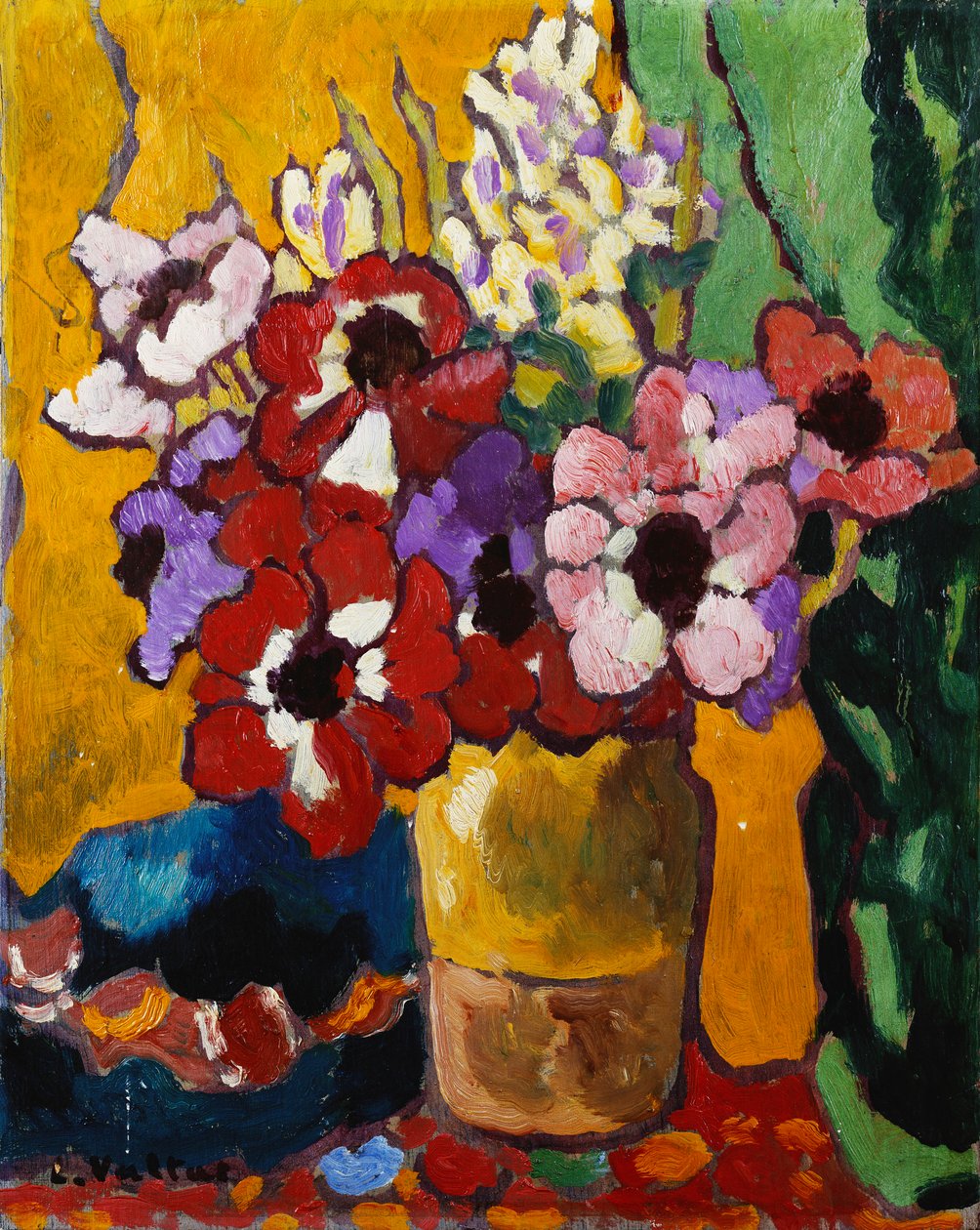 Csokor virág alkotó: Louis Valtat