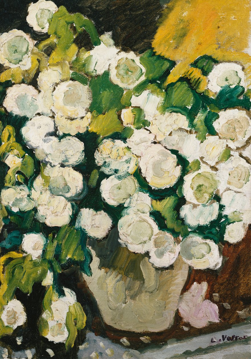 Hógolyók (olaj, vászon) alkotó: Louis Valtat
