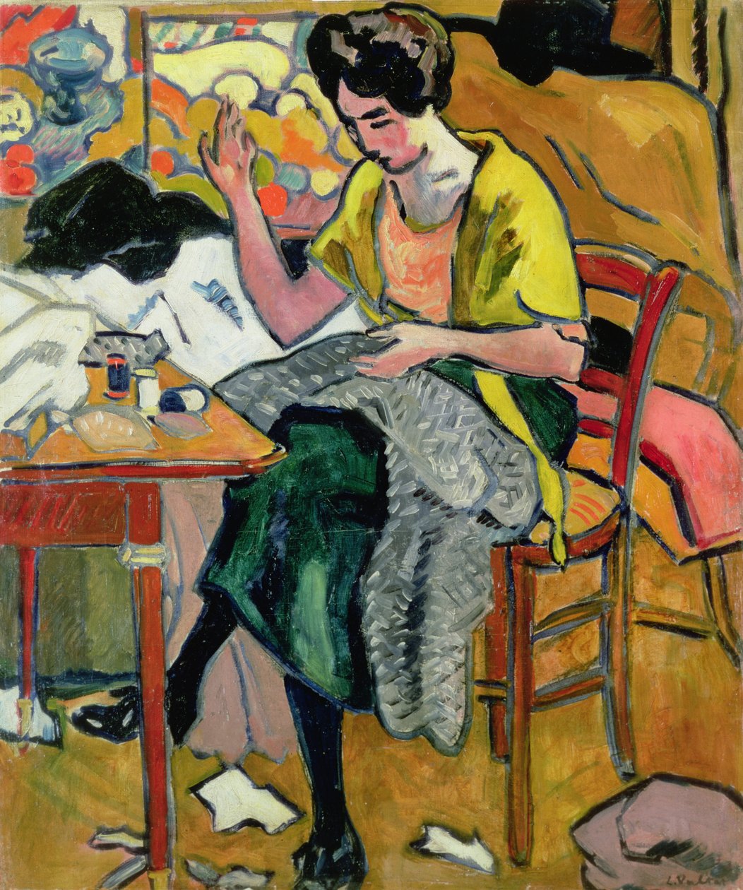 A varrónő alkotó: Louis Valtat