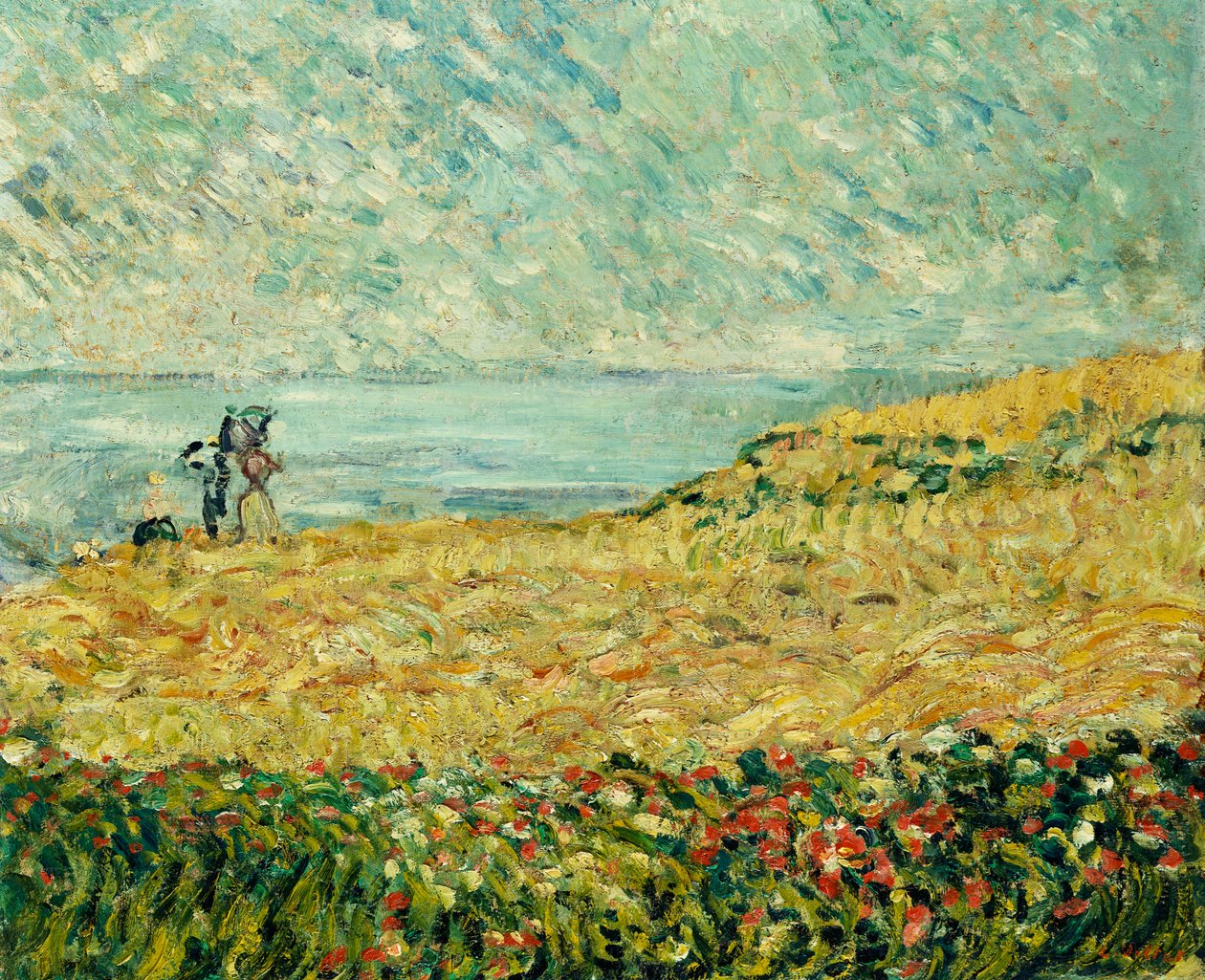 The Walk (olaj, vászon) alkotó: Louis Valtat