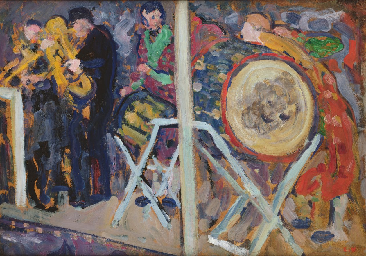 A karneváli felvonulás alkotó: Louis Valtat