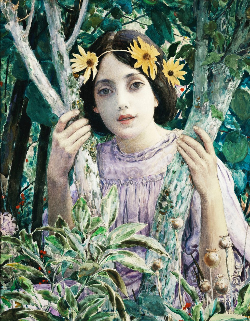 Idill, alkotó: Louis Welden Hawkins