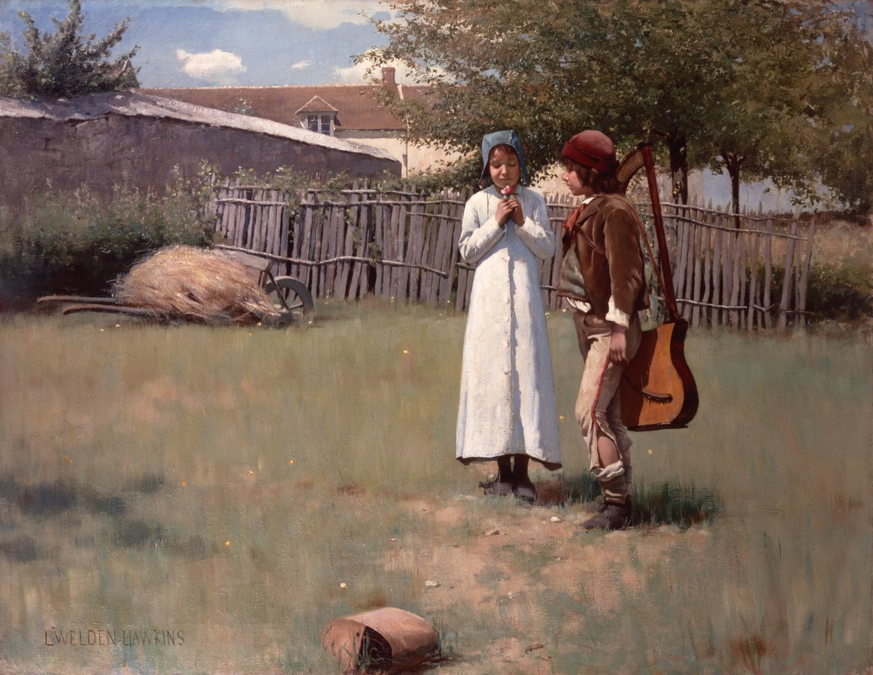 Les Preludes (olaj, vászon) alkotó: Louis Welden Hawkins