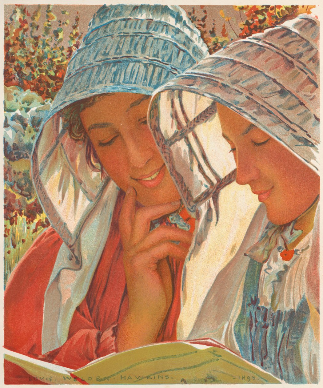 Olvasók alkotó: Louis Welden Hawkins