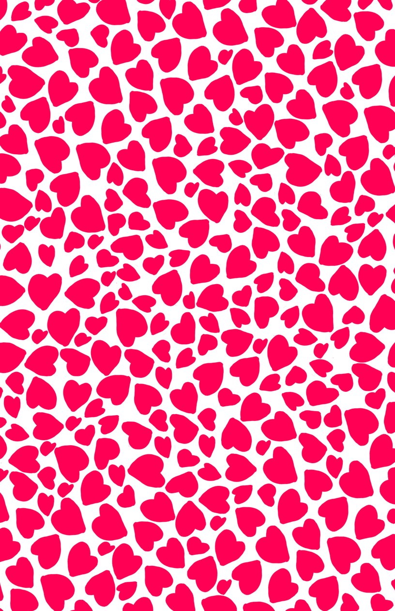 Animal Print Heart, 2014 (digitális kép) alkotó: Louisa Hereford